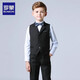 Romon para niños traje para niños vestidos de flores chalecos