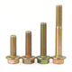 
10.9-level flange surface bolt anti-slip toothed screw M8M10M12M14M16 high-strength color-plated screw with pad 14130 full teeth 1