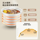 Bear electric stew pot, electric stew pot, soup pot, stew pot, white porcelain stew pot for 3-4 people, ceramic fully automatic porridge pot, direct stew electric stew pot DDG-D30H5 3L
