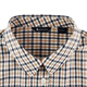 AQUASCUTUM/雅格狮丹秋冬新品女士格纹纯棉长袖衬衫Q4865W0031 卡其色83 M