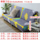 Gaitao folding sofa bed cover sofa cushion all-inclusive armless sofa cover rental house elastic sofa cover armless sofa bed [Forest Fawn] medium size suitable for length 151-190 and width within 110