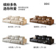 DDCDDC Italienische Top -Layer -Kuhlädensofa moderne einfache kleine Wohnzimmer Direkter Ledersofa 9230 Ledersofa 1,23 m (Doppelposition) JJ 1 Flaggschiff Version