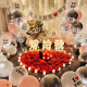 DISKA Proposal Decoration Surprise Romantic Scene Confession Ceremony Bedroom Interior and Exterior Light Balloon Mid-Autumn Valentine's Day Hollow Three-dimensional Heart Shape Package
