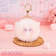 Hai Yiduo Blush Cat Pendant Plush Coolchain милая девочка сердце кошачья школьная сумка, висящие украшения кукол, черные кошачьи раунд (глаза)