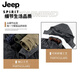 JEEP SPIRIT military coat winter velvet thickening men's mid-length cotton coat large size charge cotton coat Northeast large cotton jacket black #8186x XL =120-135Jin Jin equals 0.5 kg