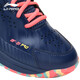 Li Ning (LI-NING) new badminton shoes for men and women, blade pro standard last professional competition anti-slip shock-absorbing carbon plate sports shoes AYAT005-2 navy blue 37 (225mm)