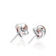 Chow Tai Fook fresh and lovely 925 silver pearl stud earrings AQ32851