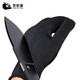 Jingantong Safety Anti-cut Gloves Level 5 Soft and Comfortable Cutting Gloves Steel Wire Protective Gloves Black One Size