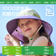 kocotreekk树儿童防晒帽原纱防紫外线男女童遮阳帽宝宝太阳帽夏季姜茶褐M