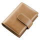 GBONI Tarjeta Bag Men's Bank Certicate Bag Card Card de visita para mujeres Clip Antidemagnetización Gran capacidad Negocio Multifuncional Licencia de conducir de la licencia de cuero de cuero preferido [Caki]