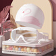You Swimming Goggles Women's Waterproof Anti-fog HD Large Frame Myopia Swimming Goggles Women's Professional Diving Swimming Cap Swimming Equipment Transparent White + Swan Silicone Swimming Cap 550 Degrees
