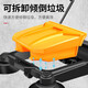 Seaside hand-pushing sweeper industrial cleaning cleaning vacuum cleaning garbage cleaning machine property factory workshop breeding farm road warehouse sweeper vehicle cleaning width 680mm+15L capacity [for chicken coop]