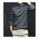 Pull Kurashi Ichiki Usure de secours intérieur masculin Automne et hiver épaissis coréen Mid-Colar Pull de base pour hommes de base de base de base décontractée en coton mercerisé.