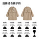 
Disney (DISNEY) children's clothing children's girls woven windbreaker jacket British college sweet top 25 spring DB331IE20 khaki 120
