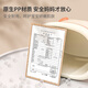 Rikang bathtub, baby bathtub, larger bathtub, newborn swimming bucket, free bath stool beige X1002-2