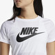 Nike Nike Women's Big Hook Logo T-shirt à cou rond respirant