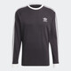 adidas [Jinlang Sports] Clover Men's Retro Outfit Slim Long Sleeve Round Neck T-shirt IA4877 IA4877 Color S