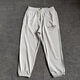 Adidas (adidas) sports pants men's pants 2025 spring new casual pants knitted breathable loose feet pants trousers IP3927 light gray XL