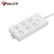 Bull (Bull) Socket/Wire Board/plug/fila enchufe/cable/tablero de arrastre 6 posposición Control total Longitud total 10 metros GN-109K