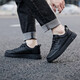 Warrior shoes men's shoes simple and versatile low top casual shoes outdoor breathable sports white shoes 901730 black 40
