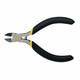 Stanley (STANLEY) black handle mini diagonal pliers small diagonal pliers offset pliers diagonal pliers 4 inches 84-124-23