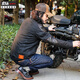 Los trajes de carreras de motocicletas feas feas hermanos perdieron el invierno tallado de equipo al aire libre para al aire libre tela de cera de aceite [UBJ-653] XL
