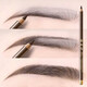 MAYCHEER Wooden Eyebrow Pencil Waterproof, Non-Removing, Clear Eyebrow Pen, Long-lasting Non-fading Eyeliner, Non-smudged 00# Black (1 piece) 1.3g