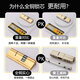 Shantoulincun Full Copper Lock Core Security Door Universal Lock Core Core Super C-Klingen-Anti-Plitten-Schloss Core ABC mit Key Lock-Tür 13540+95