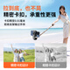 MINISO selfie stick tripod portable mobile phone floor stand shooting selfie artifact travel 360-degree rotation multi-functional retractable live broadcast Bluetooth mini handheld white 0.8 meters super stable | as small as 15cm + Bluetooth remote control