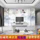Kezhitu 2024 Keramikfliesen -TV -Hintergrund Wandsteinplatte Wohnzimmer Neu chinesisches einfache mikrokristalline Marmorschatten -Steinplatte Glasur 795 Quadratische Einzelstück 7802580 3895
