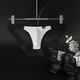 Tanga-Männer l Männer Persönlichkeit Doppeler Tanga Sexy Tanga Tanga Ridge Erotische Unterwäsche Halbpack White M.