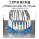 YouPulian 7 mm Câble optique OUTDOOOR Multimode Fibre Jumper Double noyau 4 rages Fibre de queue LC-LC TO SC-FC-STER Station de base de câble à fibre optique fini STATION Câble optique multimode Multimode 4-Core LC-LC 100 mètres
