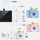 Love percent children's camera Polaroid boys and girls birthday gift mini high definition digital camera 3-12 years old photo toy upgrade blue [HD dual camera + zoom + 32G]