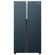 Midea Midea double-door household refrigerator large capacity first-level frequency conversion intelligent air-cooled frost-free BCD-605WKGPZM tail stock BCD-605WKGPZM stone gravel green glass door