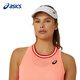 Asics (ASICS) tennis uniform sports suit for women 24 new spring and summer sports training tennis volleyball quick-drying clothes sports suit Wimbledon 2042A291-702/women's tennis vest S