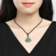 Fengxi Jewelry Natural A-grade Jade Pendant Jade Buddha Pendant Maitreya Buddha Jade Necklace for Women Price Guarantee 11.11