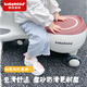 babyhood儿童扭扭车1-3-6岁防侧翻宝宝溜溜车 玩具礼物【声光音乐】焦糖棕