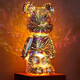 
Jianyi decoration home glowing violent bear birthday gift for girls practical and heart-warming high-end night light bedside atmosphere light