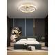 Sanqihu Light Luxury Crystal ventilateur de plafond léger Défaiteur