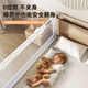 Beiyixiong Beeio bed fence baby bed anti-fall bed fence safety guardrail children's bed guardrail side baffle [no punching] Glacier ash 2.0 meters single-sided 1 piece