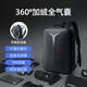 Qingxi laptop bag 16-inch backpack for men and women suitable for Lenovo Savior Y9000pY7000p black double compartment upgraded version 17-18 inches
