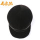 Majuyuan Chinese time-honored brand winter youth British small-brimmed top hat middle-aged and elderly retro hat seal wool sheepskin strip knight hat A seal baseball cap brown 56cm
