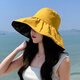 MANQI MEIYA VINYL SONNE SONNE HAT SONNE HAT Frauen Sommergesicht Deckung Sonnenhut UV Fisherman Hut Chinesisches Valentinstag Geschenk Schwarz gleich Größe