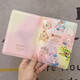Ouoety Passport Schutzschutz Cartoon Port Didafe Bär Star Dailu Little Fox nied sieben Schatzpass -Clip -Schutz -Cover -Reisebereich -Familienfoto