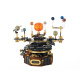 Compatible with Lego building block assembly Stem science experiment space rocket children's toys boys gift 6-12 years old electric rotating solar system/1098PCS