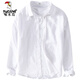 Holzspecker (Tucano) Baumwolle und Leinen lässige, einfarbige Farbe Großgröße Pendler Hemd Langarm Männer und Frauen gleiche Style Hemd Mode, vielseitige Kleidung Außen-Top Grey 9926 XL Gewicht 133-147