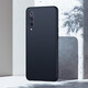 Jingjia Applicable Xiaomi 9 mobile phone case silicone lens protection mi9 mobile phone case men's matte anti-fingerprint anti-slip soft shell thin simple straight frame rear case mobile phone back cover protective case Xiaomi 9/Mi9 black straight edge matte soft shell