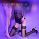 Lai Mi Runsi tenderness four-sided crotch stockings ultra-thin suspenders silky seductive sexy lace pantyhose black