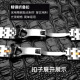 欧凯伦帝舵表带钢带原装款帝陀骏钰适配5600王子公主691男表链20女TUDOR 龟背扣空心弧口间金色 19mm