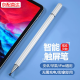 Bufan capacitive pen iPad pen suitable for Huawei Xiaomi stylus tablet computer touch screen pen Apple Android Lenovo Xiaoxin stylus machine touch screen pen painting pen writing pen universal click capacitive pen [Elegant White]